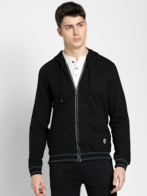 Super Combed Cotton French Terry Hoodie Jacket