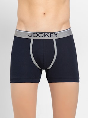 Super Combed Cotton Rib Solid Trunk with Ultrasoft Waistband