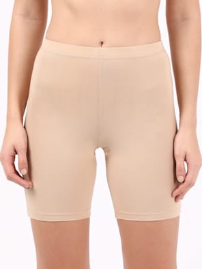 High Coverage Super Combed Cotton Elastane Stretch Mid Waist Shorties