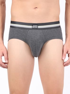 Super Combed Cotton Elastane Stretch Multicolour Brief with Ultrasoft Waistband
