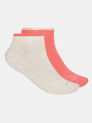 Compact Cotton Stretch Solid Low Show Socks With Stay Fresh Treatment