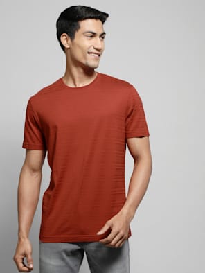 Super Combed Supima Cotton Solid Round Neck Half Sleeve T-Shirt