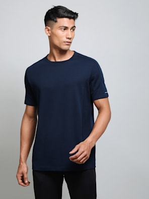 Super Combed Cotton Blend Solid Round Neck Half Sleeve T-Shirt