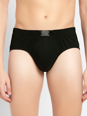 Super Combed Cotton Solid Poco Brief with Ultrasoft Concealed Waistband