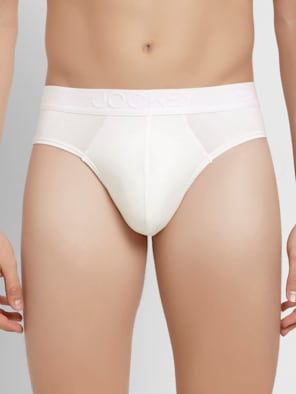 Tencel Micro Modal Cotton Elastane Stretch Solid Brief with Ultrasoft Waistband