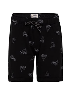 Super Combed Cotton French Terry Printed Shorts