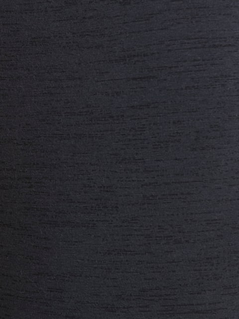 Women's Super Combed Cotton Elastane Stretch Slim Fit Capri with Ultrasoft Waistband - Deep Iron Marl