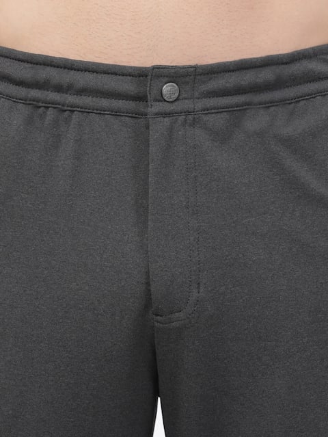 Men's Microfiber Slim Fit All Day Pants with Convenient Side and Back Pockets - Black Sand