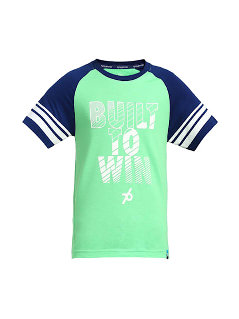 Boy's Super Combed Cotton Graphic Printed Half Sleeve T-Shirt - Spring Boutique