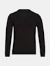 Boy's Super Combed Cotton Rich Graphic Printed Mandarin Collar Sweatshirt - Black