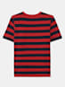 Boy's Super Combed Cotton Striped Half Sleeve T-Shirt - Assorted