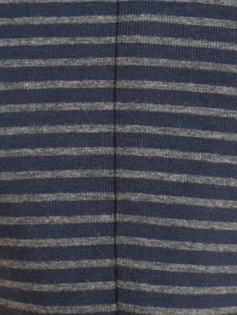 Navy &Grey Stripe33 Yarn dyed Brief