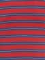 Boy's Super Combed Cotton Striped Half Sleeve T-Shirt - Pompeian Red