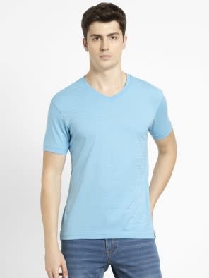 Alaskan Blue V-Neck T-Shirt