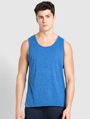 Micro Touch Single Jersey Polyester Low Neck Tank Top