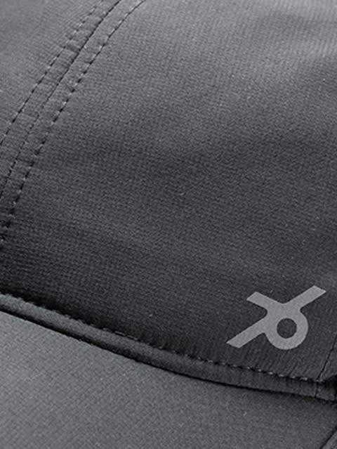 Polyester Solid Cap with Adjustable Back Closure and Stay Dry Technology - Graphite