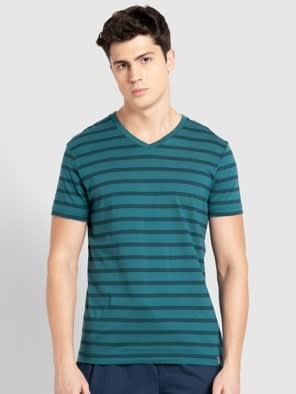 Pacific Green & Navy T-Shirt