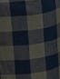 Men's Super Combed Mercerized Cotton Woven Fabric Regular Fit Checkered Bermuda with Side Pockets - Navy & Deep Olive