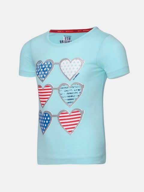 Blue Tint Girl's Graphic T-Shirt