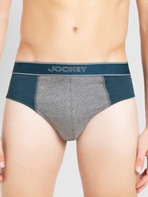 Super Combed Cotton Solid Brief with Stay Fresh Properties