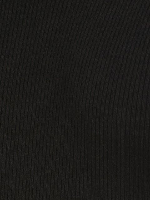 Men's Super Combed Cotton Rich Half Sleeved Thermal Undershirt with Stay Warm Technology - Black