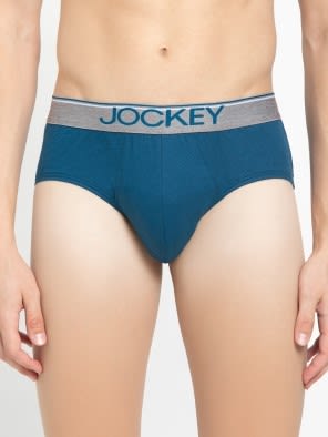 Seaport Teal Square Cut Brief Pack of 2