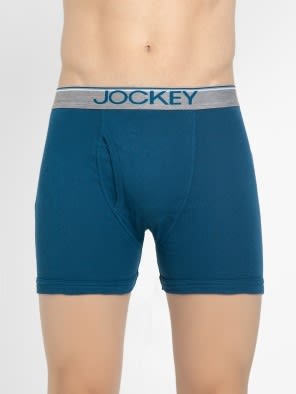 Seaport Teal Boxer Brief