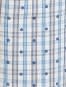 Women's Super Combed Cotton Woven Fabric Relaxed Fit Checkered Pyjama with Side Pockets - Vapour Blue Assorted Checks
