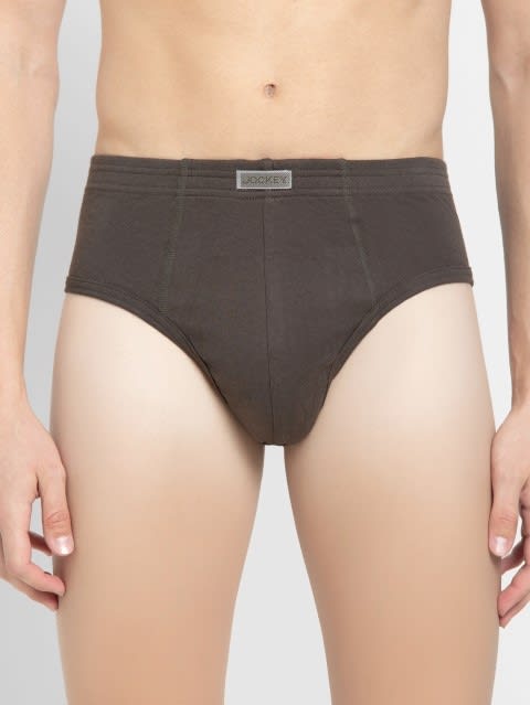 Deep Olive Contour Brief Pack of 2