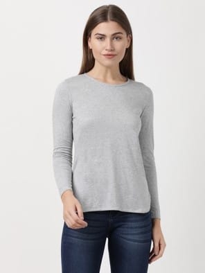 Light Grey Melange T-Shirt