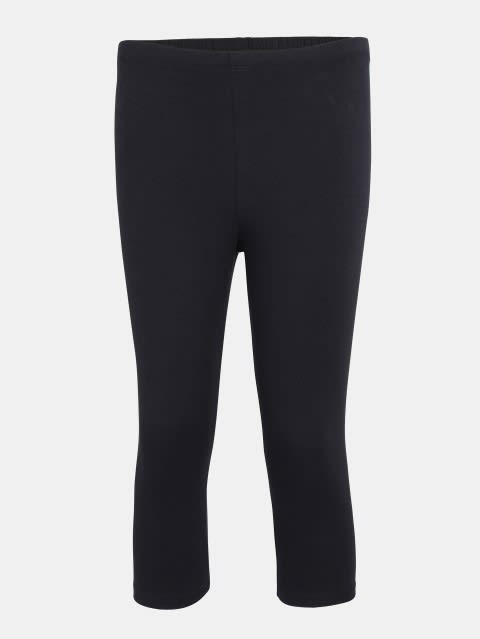 Capri Pants for Girls with Concealed Elastic Waistband
