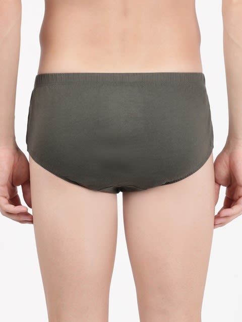 Poco Brief with Concealed Waistband - Deep Olive