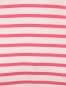 Rouge Red Yarn Dyed Stripe 3/4 Sleeve T-Shirt
