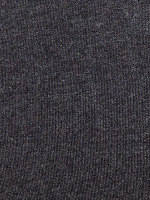 Men's Super Combed Cotton Elastane Stretch Solid Brief with Ultrasoft Waistband - Black Melange(Pack of 2)