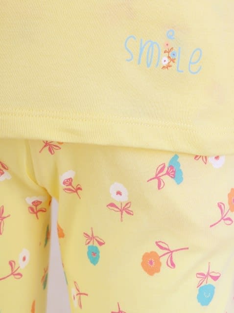 Pale Banana Shorts & T-Shirt Set