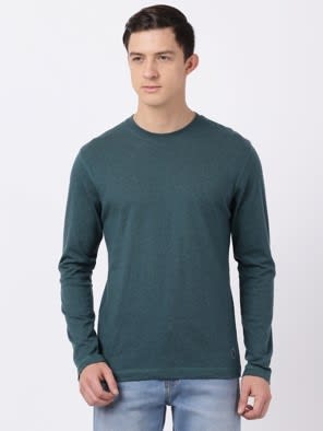 Pine Melange Long Sleeved T-Shirt