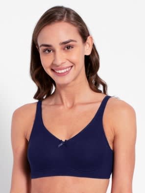 Classic Navy Moulded Cup Firm support Bra