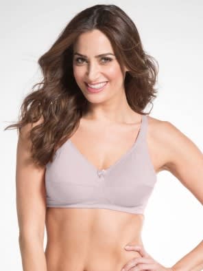 Wirefree Non Padded Super Combed Cotton Elastane Stretch Full Coverage Plus Size Bra