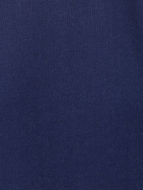 Women's Super Combed Cotton Rich French Terry Fabric Solid Sweatshirt with Raglan Sleeve Styling - Imperial Blue