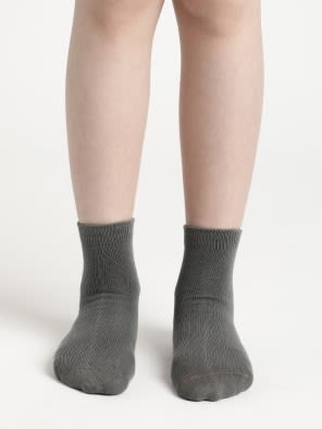 Compact Cotton Stretch Solid Ankle Length Socks