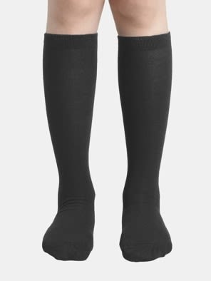 Compact Cotton Stretch Solid Knee Length Socks