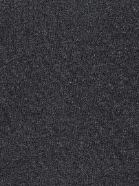 Black Melange Graphic T-Shirt