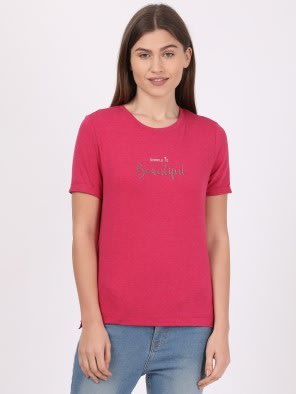 Cherry Jubilee Melange Graphic T-Shirt
