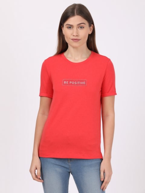 Cayenne Melange Graphic T-Shirt