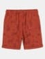 Shorts for Boys with Side Pocket & Drawstring Closure  - Cinnabar Assorted Prints