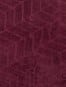 Cotton Terry Ultrasoft and Durable Patterned Hand Towel - Burgundy(Pack of 2)