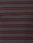 Men's Super Combed Cotton Rich Striped Round Neck Half Sleeve T-Shirt - Black & Graphite