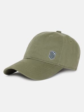 Super Combed Cotton Rich Solid Cap with Adjustable Back Closure