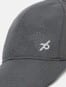 Mens StayDry Polyester Cap with Reflective Branding - Graphite
