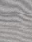 Men's Super Combed Cotton Rich Striped Round Neck Half Sleeve T-Shirt - Mid Grey Melange